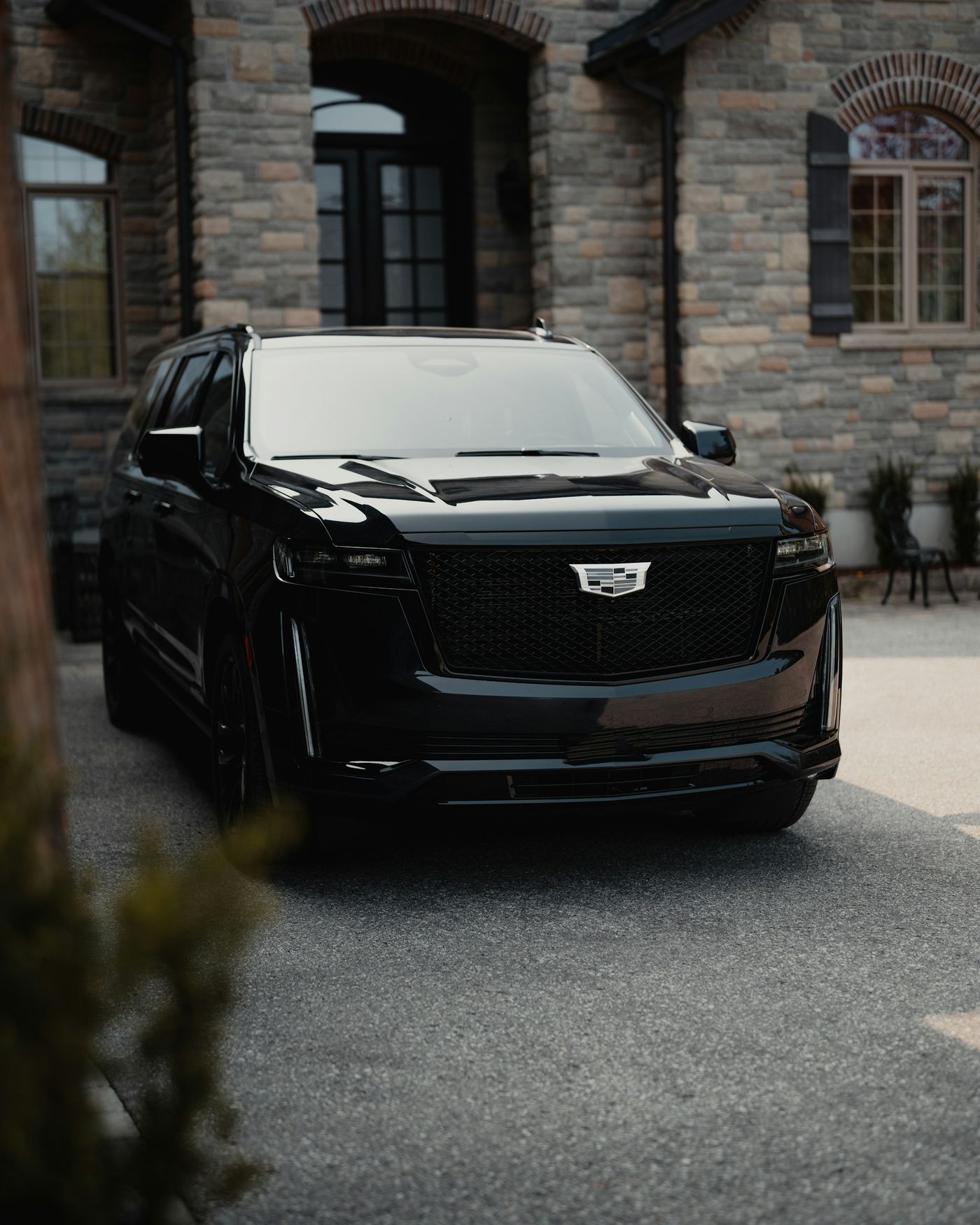 Luxury Black SUV